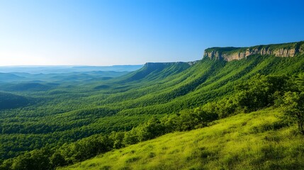 Obraz premium Captivating Mountain Landscape for Outdoor Adventure and Ecotourism