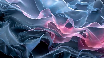 Obraz premium a blue and pink smoke background