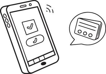 Adobe Illustrator Artwork Mobile with Text