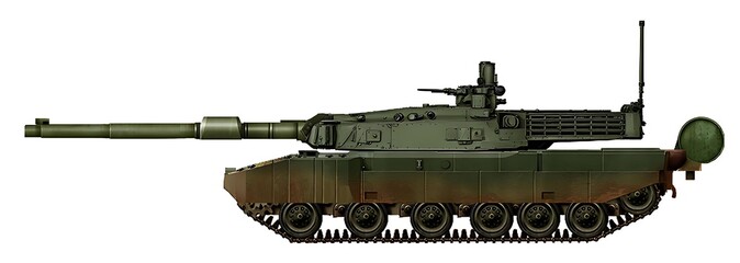 TU-33 (MBT concept based on a new chassis, with a new unmanned turret and 120mm gun) © Tikros