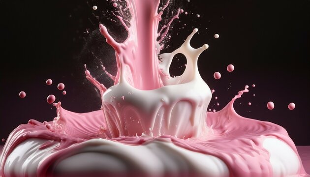 abstract liquid wave background - Powered by Adobe
