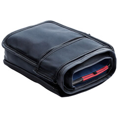 Blood pressure monitor casing isolated on transparent background.