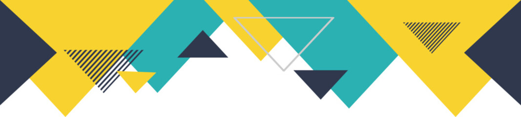 Geometric Modern Business Header