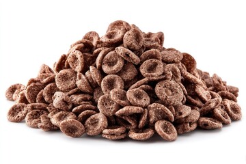 Obraz premium Pile of Chocolate Cereal Loops