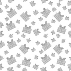 Gift Box Seamless Pattern