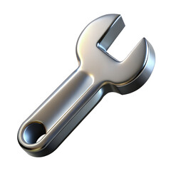 3D Metallic Spanner Double Ended