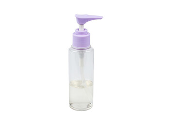 Hand sanitizer gel isolated on white background
