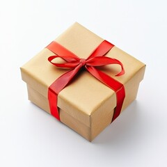 Obraz premium Gift box with red ribbon (30)
