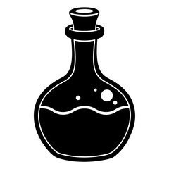 vector illustration of a bottle