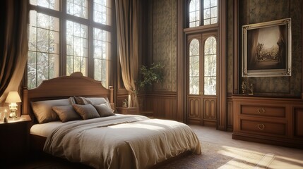 interior of a hotel room