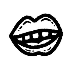 mouth png cute play kid handwrite kindergarten cartoon and decorate clipart