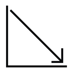 Sharp Graph Icons for Financial Presentations, Basic Business Analytics Graph Icon