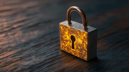 Fototapeta premium Cybersecurity threats and regulations protecting digital assets global cyber landscape visual content