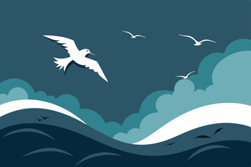 vector illustration of an abstract background