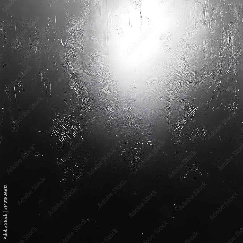 Poster abstract textured surface with light source