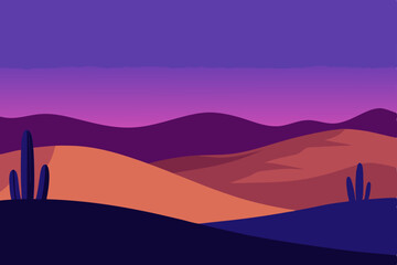 landscape with mountains