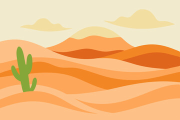 vector illustration of cactus