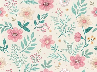 seamless floral pattern, tiny leaves pattern for textile design and digital papers,seamless background with green leaves, seamless floral pattern, seamless pattern with leaves