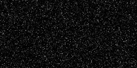 Obraz premium Terrazzo paper texture Black background. Scattered pixelated mosaic with random shapes. Artistic modern abstract texture with small fragmented shapes. Digital noise pattern.