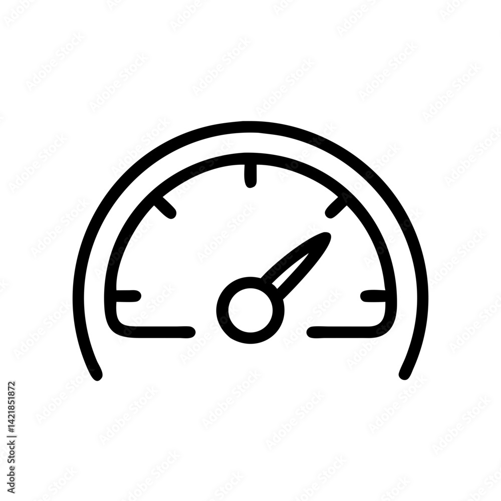 Poster dashboard icon on transparent background for apps and websites
