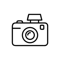 camera icon on transparent background for apps and websites
