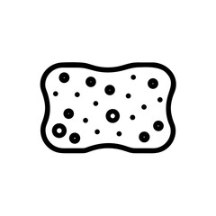 sponge icon on transparent background for apps and websites