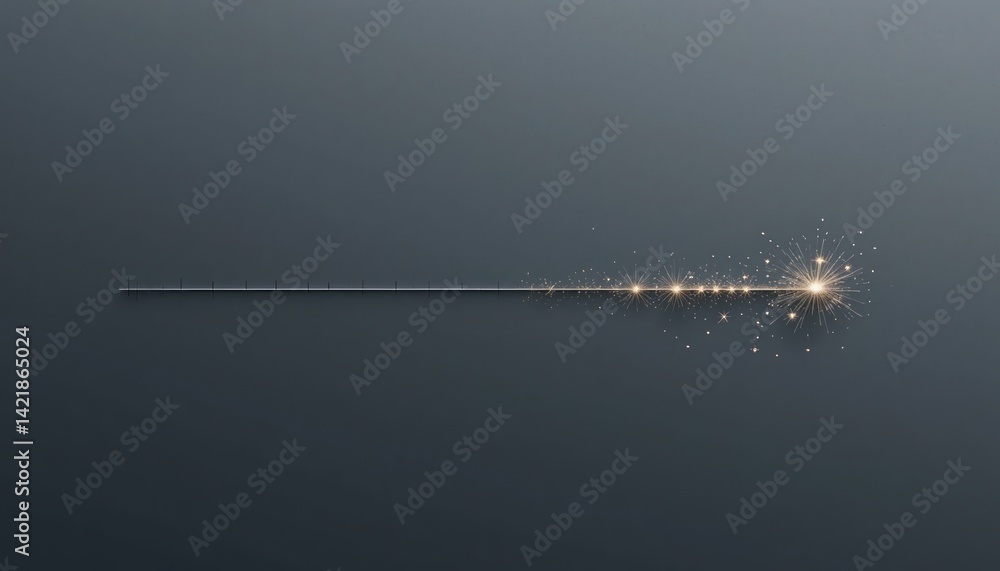Poster sparkling light effect on calm water surface tranquil setting abstract visual art minimalistic desig