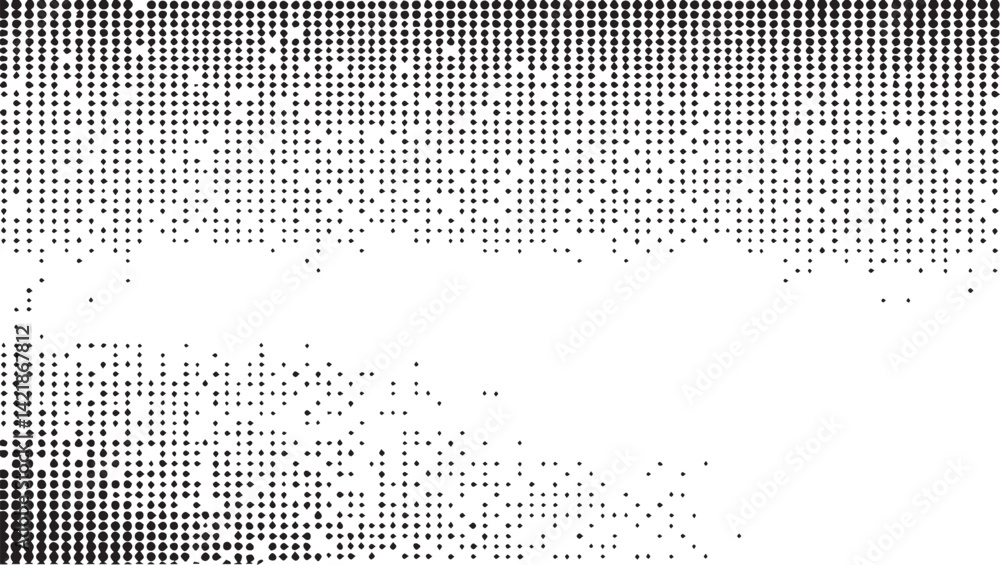 Poster grunge pixel texture diagonal black and white noisy abstract pattern