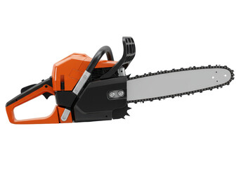 Naklejka premium Power Saw in Profile