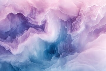 Obraz premium Abstract ethereal flow of soft pastel colors