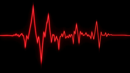 Red Neon Heartbeat: Dynamic ECG Line on Black Background.
Glowing Red Heart Rhythm: Intense Neon Medical Trace.
Dramatic Neon Heartbeat: Vibrant Red ECG Line.
