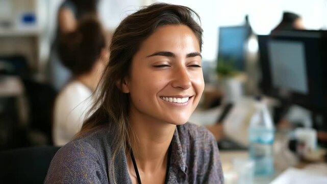A lively office setting boosts innovation and collaborative efforts.