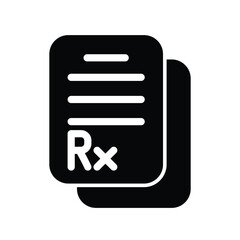Fototapeta premium Rx icon design template