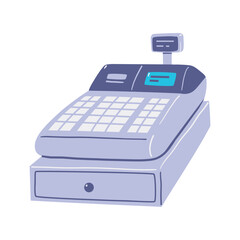Cash Register Illustration