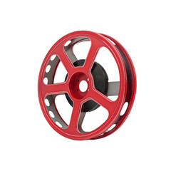 Obraz premium Red Film Reel Classic Cinema Icon