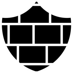 firewall vector icon