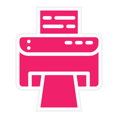 Vector Design Printer Icon Style