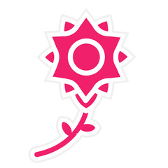 Vector Design Flower Icon Style