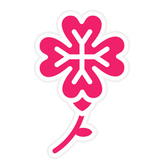 Vector Design Clover Icon Style