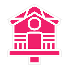 Vector Design Bird House Icon Style