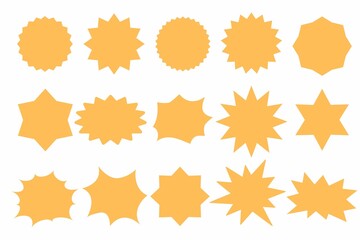 set orange sale discount,special price, shopping campaign, heading title, sticker stamp spikes, speech bubble, frame pop stylish surprise, price sticker,sale sticker, tag, labels on white background. 