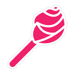 Vector Design Cotton Candy Icon Style