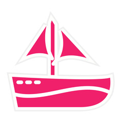 Vector Design Boat Icon Style