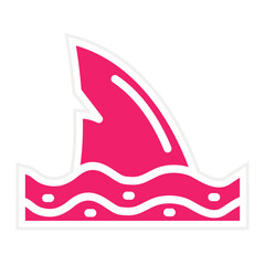 Vector Design Fins Icon Style