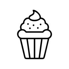 cupcake vector illustration