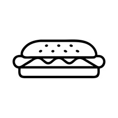 hamburger vector illustration