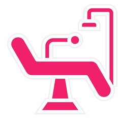 Dental Chair Icon Style