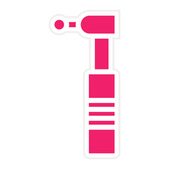 Dental Drill Icon Style