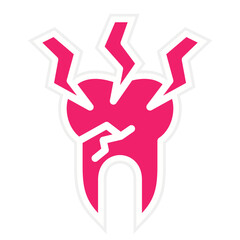 Toothache Icon Style