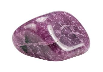 Fototapeta premium Polished gemstone, vibrant hues